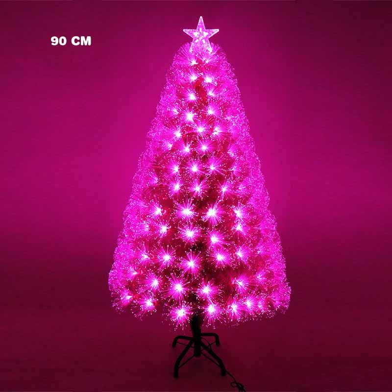 albero-di-natale-fibro-ottico-rosa-90cm